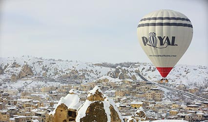 Royal Balloon in the air of Cappadocia