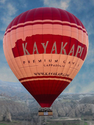 2015 Year Model Lindstrand LBL 425A Hot Air Balloon with license code TC-BCP operated by Royal Balloon and manufactured by Lindstrand Balloons